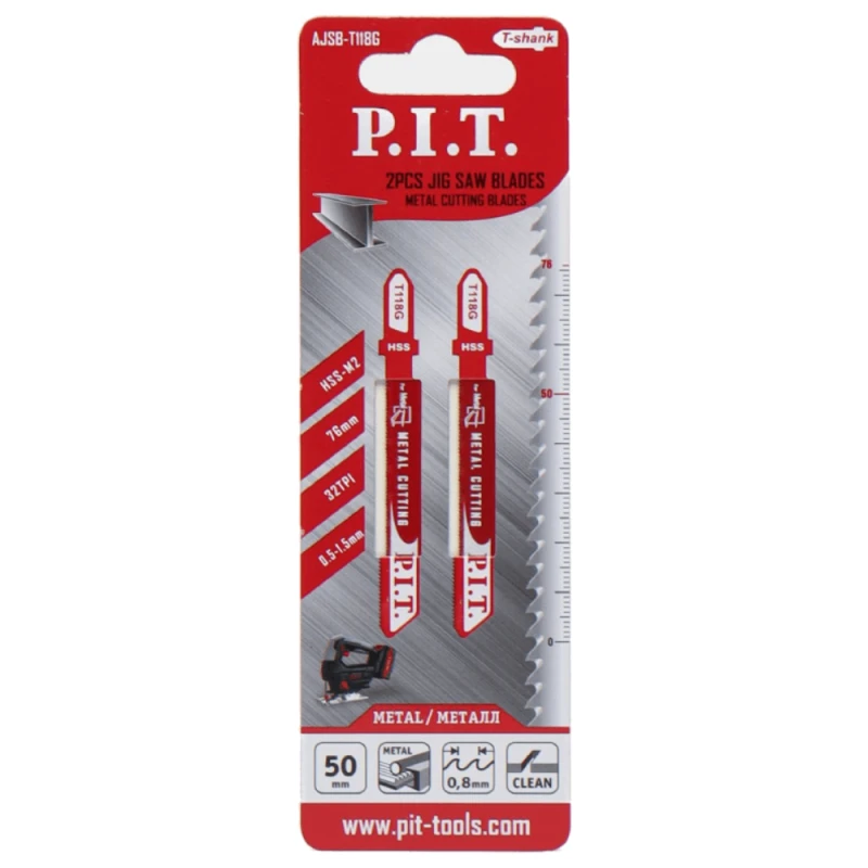 Lobzik üçün ülgüc P.I.T. AJSB-T101AO / 2 PCS