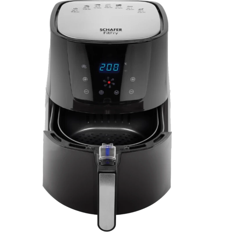 Аэрофритюрница Schafer Fit Fry Digital Hot Air Fryer 8699131863657