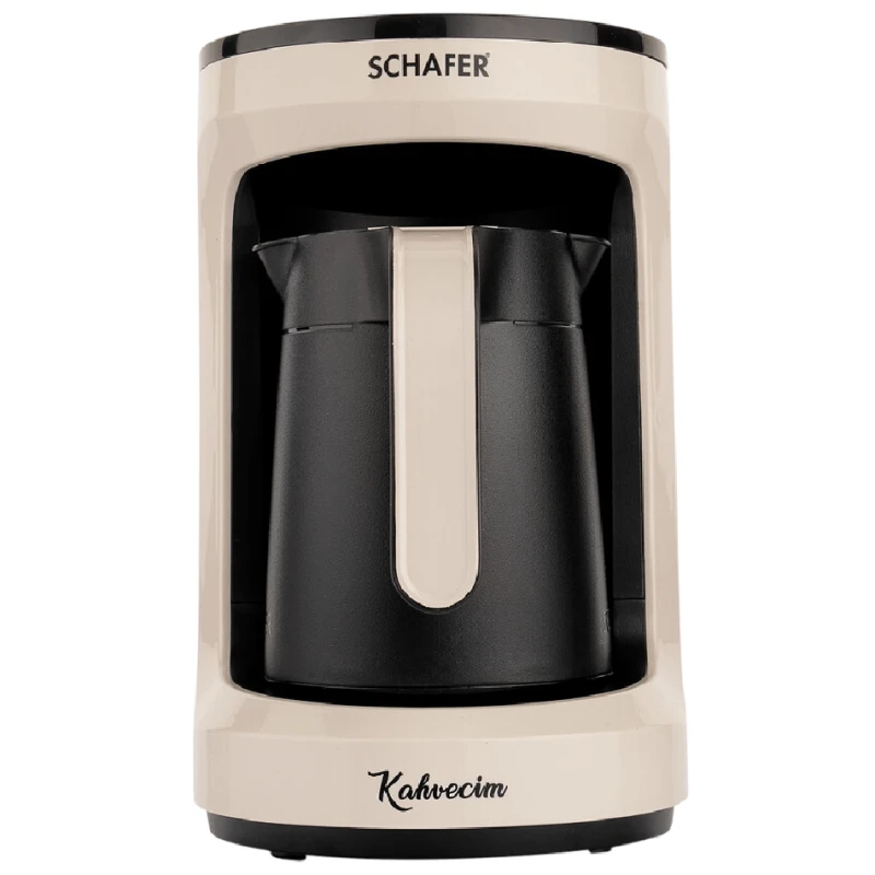 Qəhvədəmləyən Schafer Kahvecim  Automatic Krem 8699131770665
