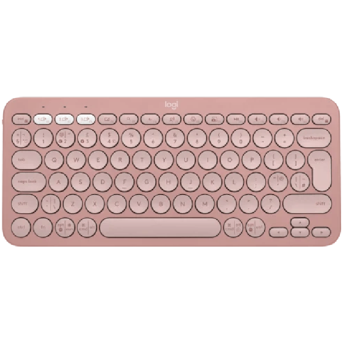 Keyboard Logitech Pebble Keys 2 K380S Rose