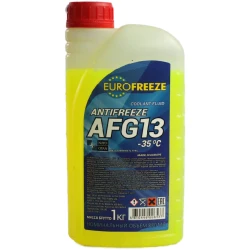 Antifriz Eurofreeze AFG 13 (-35) Sarı 1 lt