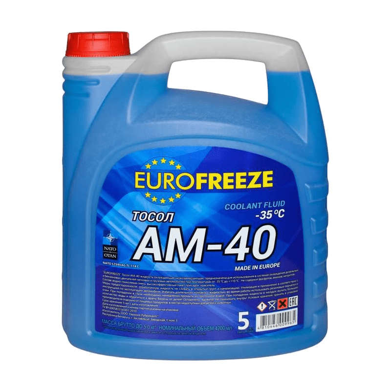 Антифриз Eurofreeze Tosol AM-40 (-35) 5 л