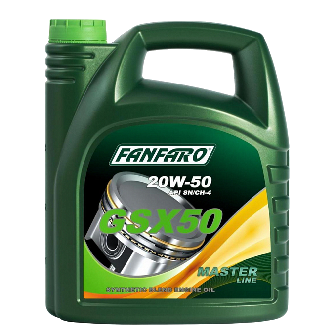 Mühərrik yağı Fanfaro GSX-50 Universal SAE 20W-50 4L Special