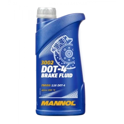 Əyləc mayeləri Mannol 3002 DOT 4 1L Plastic