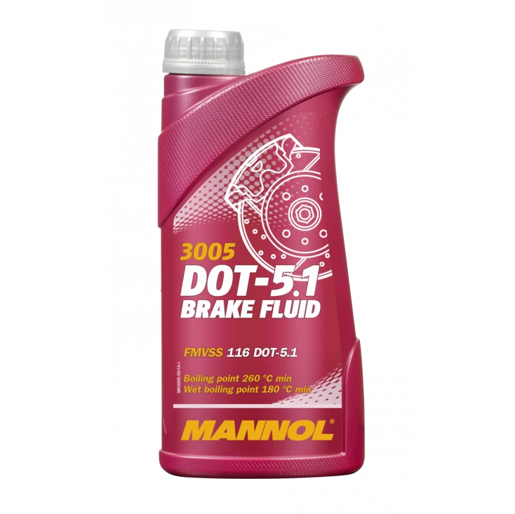 Əyləc mayeləri Mannol 3005 DOT 5.1 0.5L Plastic