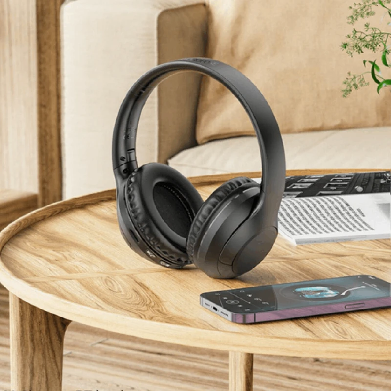 Qulaqlıq Borofone BO23 Glamour BT On Ear Black