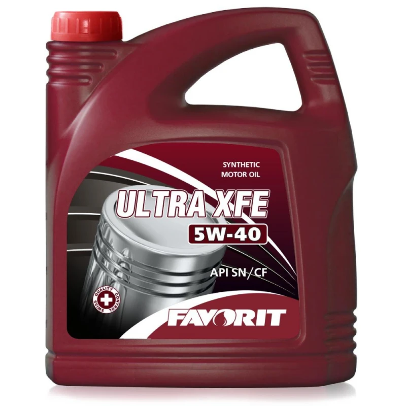 Моторное масло Favorit Ultra XFE SAE 5W-40 4L Пластик