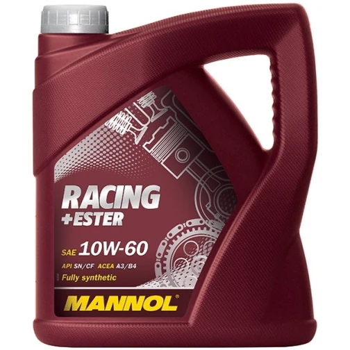 Моторное масло Mannol Racing + Ester SAE 10W-60 4L Special
