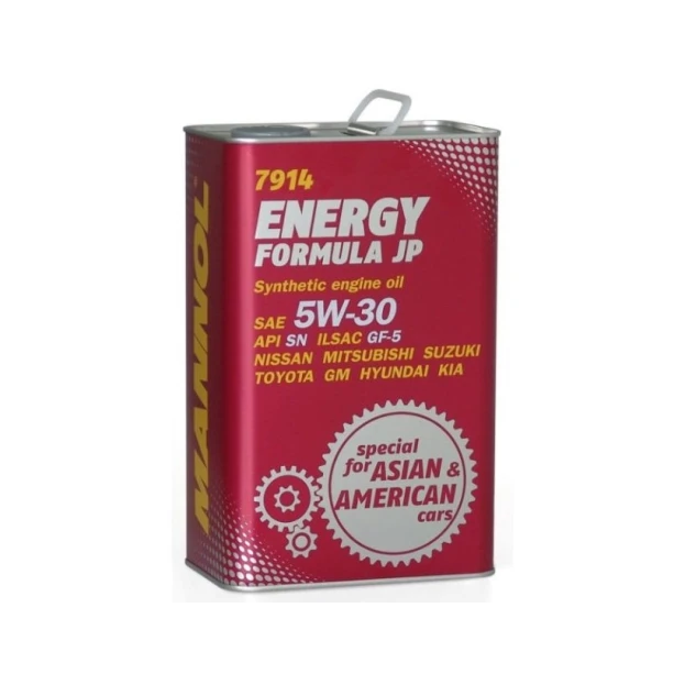 Mühərrik yağı Mühərrik yağı Mannol Energy Formula JP SAE 5W-30 1L Metal