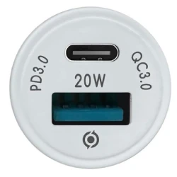 Piko Car Charger 20W USB-A + USB-C CC-302QP