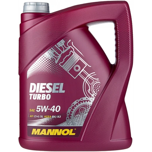 Mühərrik yağı Mannol Diesel Turbo SAE 5W-40 5L Special