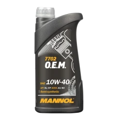 Моторное масло Mannol 7702 O.E.M. For Chevrolet-Opel SAE 10W-40 1L Special