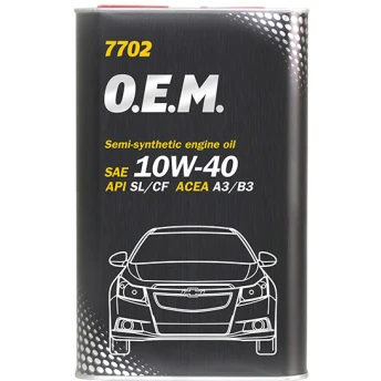 Mühərrik yağı Mannol 7702 O.E.M. For Chevrolet-Opel SAE 10W-40 1L Metal