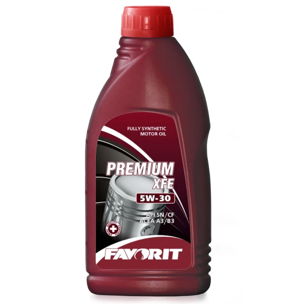 Моторное масло Favorit Premium XFE SAE 5W-30 1L Пластик