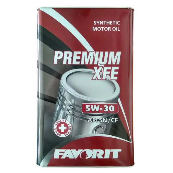 Mühərrik yağı Favorit Premium XFE SAE 5W-30 1L Metal