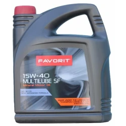 Моторное масло Favorit Multilube SF Universal SAE 15W-40 4L Plastic