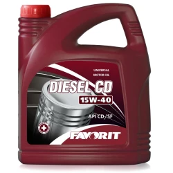 Моторное масло Favorit Diesellube CD Universal SAE 15W-40 5L Plastic