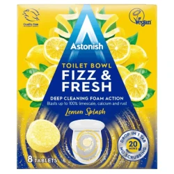 Tualet təmizləyici tabletlər Astonish Limon 8 əd 5060060212732