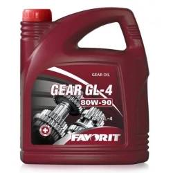 Sürətlər qutusu üçün yağ Favorit API GL-4 SAE 80W-90 4 lt