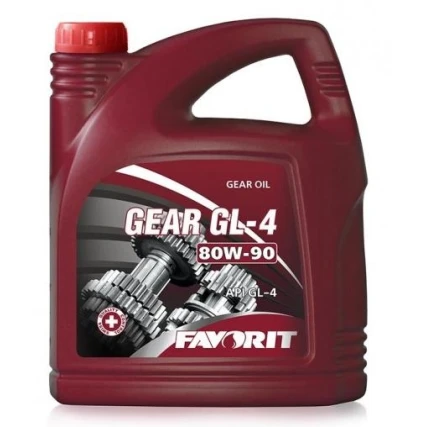 Sürətlər qutusu üçün yağ Favorit API GL-4 SAE 80W-90 4 lt