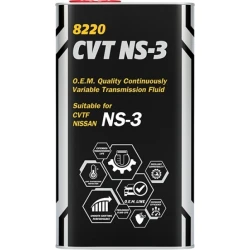 Масло для АКПП Mannol 8220 CVT NS-3 O.E.M Quality Continuously 4L Special