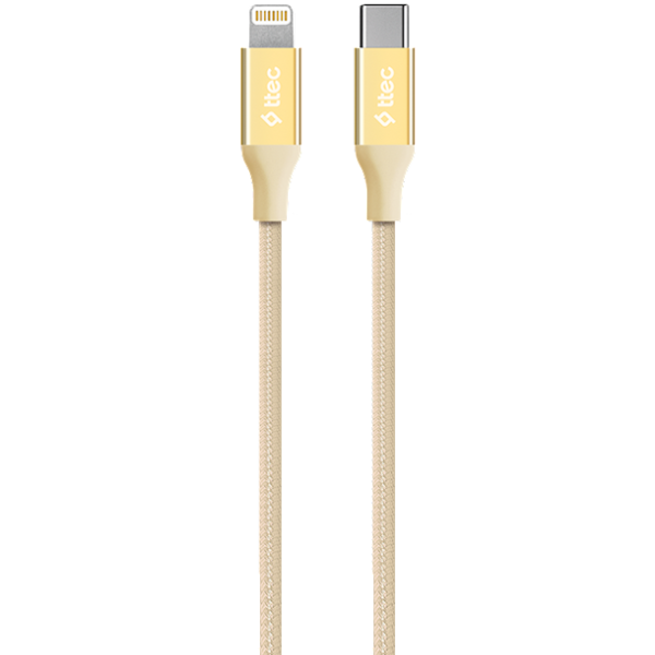 TTEC Type-C to Lightning Cable 150cm Gold / 2DK41A
