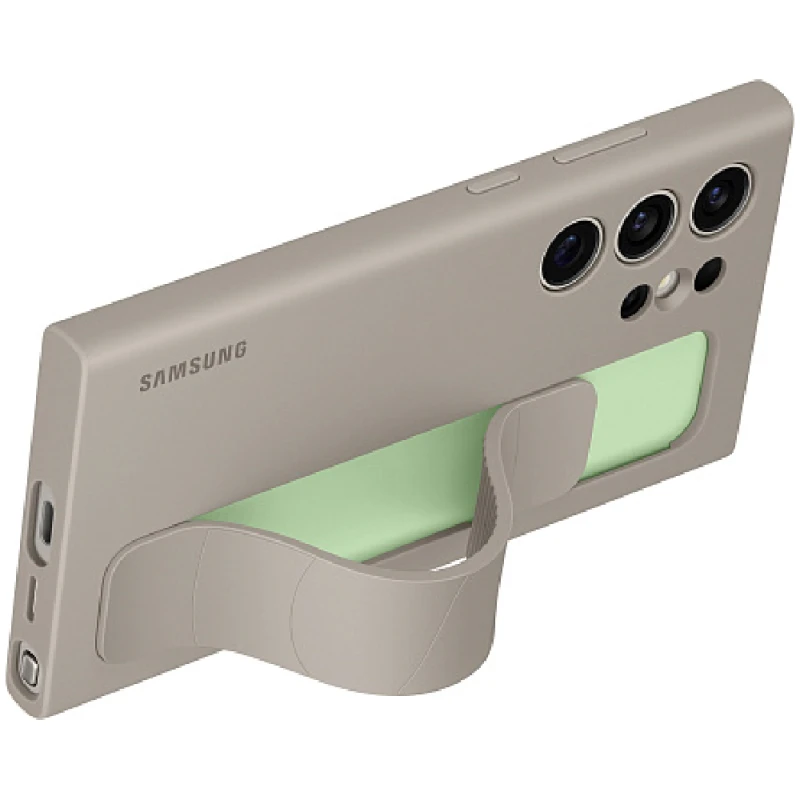 Qoruyucu örtük Samsung S24 Ultra Standing Grip Gray EF-GS928CUEGRU