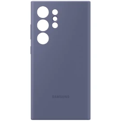 Защитный чехол Samsung S24 Ultra Silicone Violet