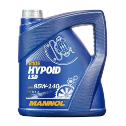 Масло для АКПП Mannol LSD SAE 85W-140 4L Plastic