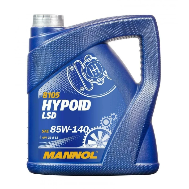 Масло для АКПП Mannol LSD SAE 85W-140 4L Plastic
