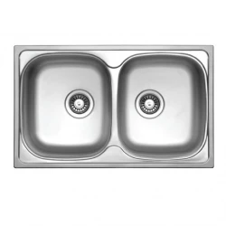 Кухонная мойка Ukinox Clp 860.500.20 GT 7K (SIFON 805)