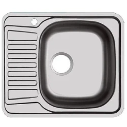 Кухонная мойка Ukinox Cop 580.488 7K (SIFON 905)