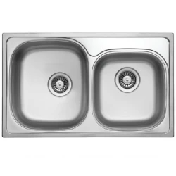 Кухонная мойка Ukinox Cop 780.476.18 GT 7K (SIFON 805)