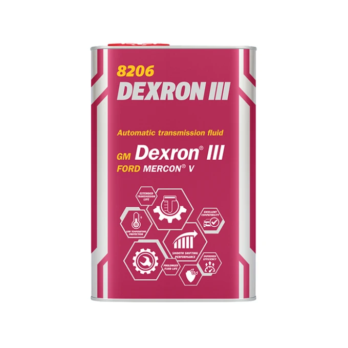 Масло для коробки передач Mannol Automatic Plus GM Dexron III-G Metal 4 л