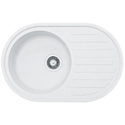 Mətbəx çanağı Franke ROG 611 3 1/2 NWK REV WRO MWHITE / 114.0028.645
