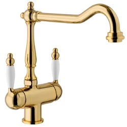 Mətbəx kranı Franke Tap Old England Spout Clear Water Hp Bro Gold / 115.0370.685