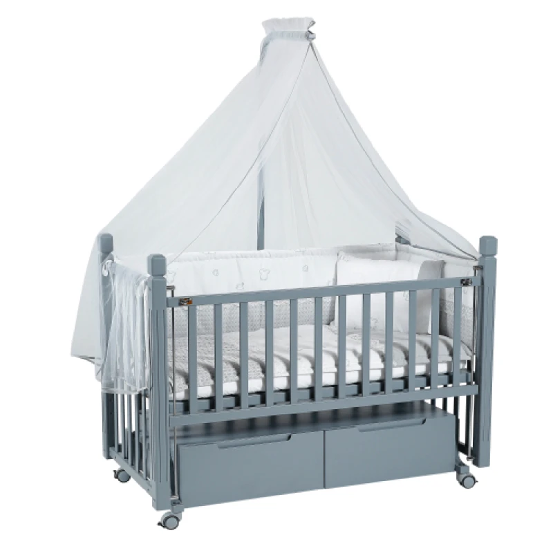 Beşik Tahterevalli Viva 86507 Boz