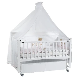 Кроватка-качалка Tahterevalli Sutton 96203 Белая