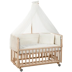 Beşik Tahterevalli Mika 80936 Krem (120 sm)