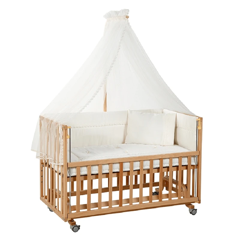 Beşik Tahterevalli Mika 80937 Ceviz (120 sm)