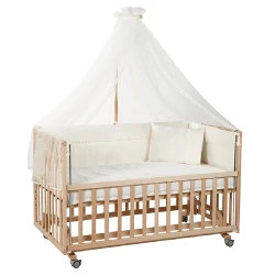 Beşik Tahterevalli Mika 80938 Krem (130 sm)