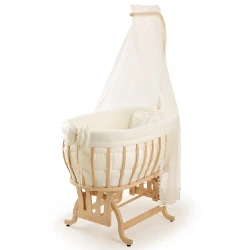 Beşik Tahterevalli Mika 80940 Krem