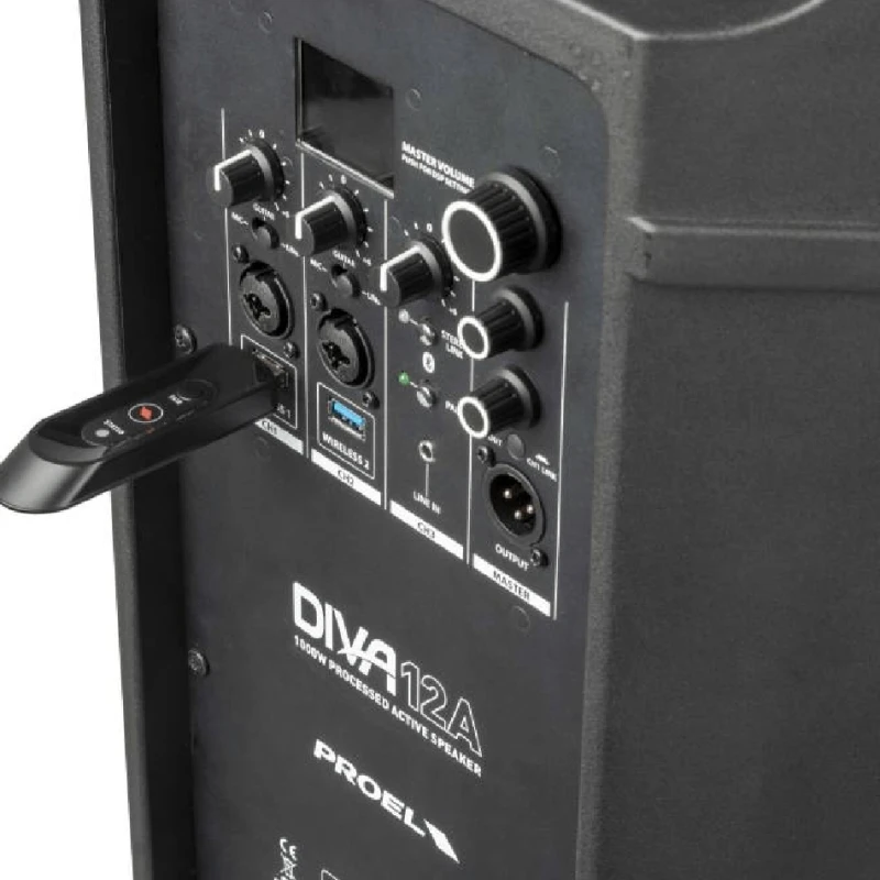 Aktiv dinamiklər Proel DIVA12A