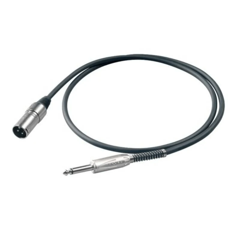 Кабель Proel BULK220LU10 6.3 mm mono jack - XLR male / 10 m