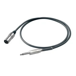 Кабель Proel BULK220LU3 6.3 mm mono jack - XLR male / 3 m