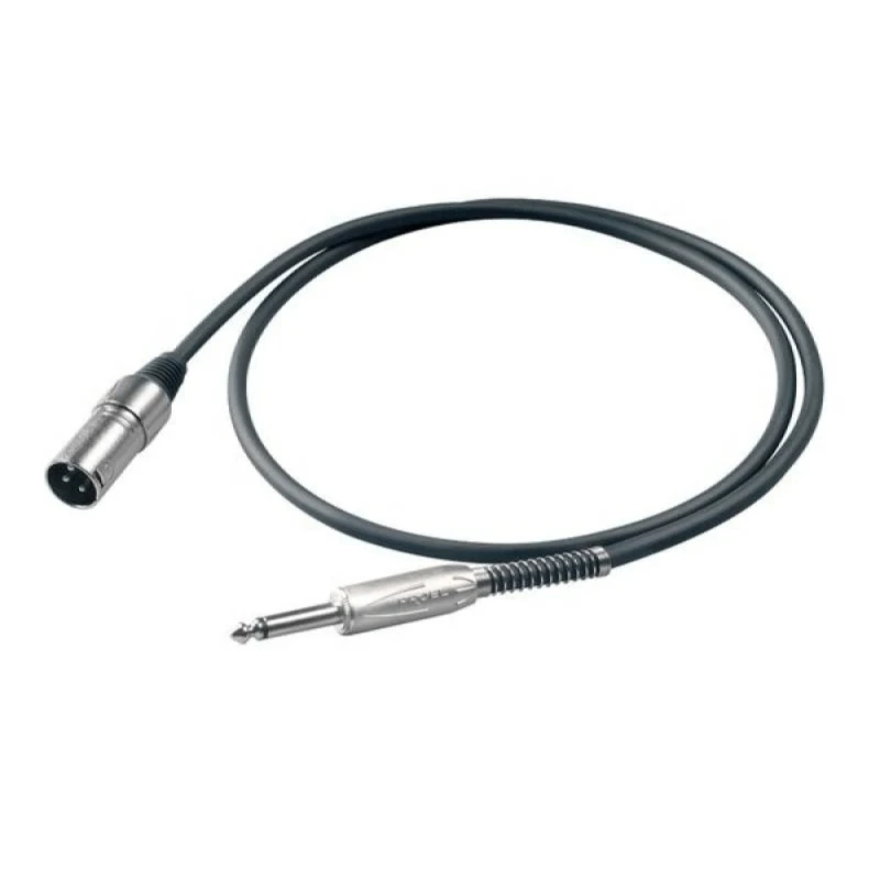 Кабель Proel BULK220LU3 6.3 mm mono jack - XLR male / 3 m