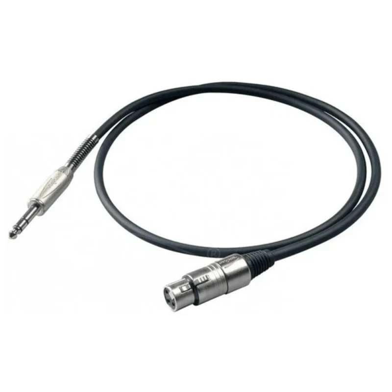 Кабель Proel BULK210LU3 6.3 mm stereo jack - XLR female / 3 m