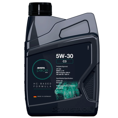 Mühərrik yağı Avista Pace Evo C3 5W-30 1L