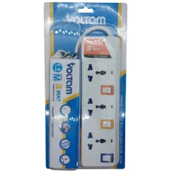 Uzadıcı Voltam 1.5 m VP-28 3 Way Universal Type Power Strip