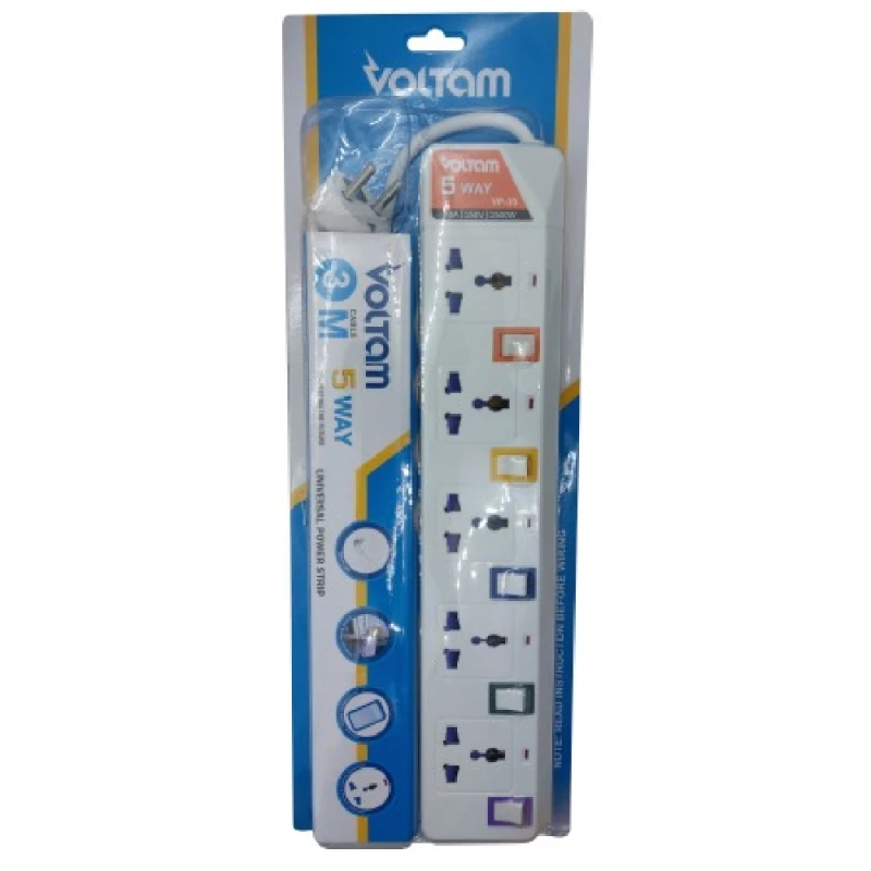 Uzadıcı Voltam 3 m VP-32 4 Way Universal Type Power Strip